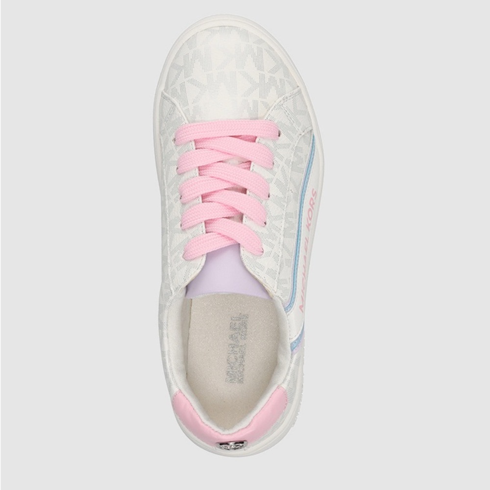 Michael Kors Kids Shoes in White and Pink